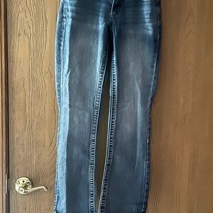 Maurices Dark Blue Straight Leg Jeans